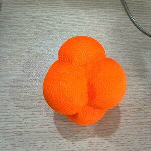 Orange Textured Rubber Ball